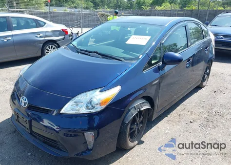 2014 Toyota Prius Two from USA, damaged, VIN JTDKN3DU2E1771831